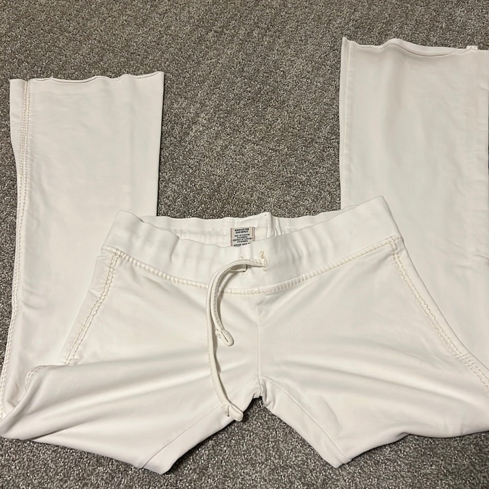 White true religion sweatpants